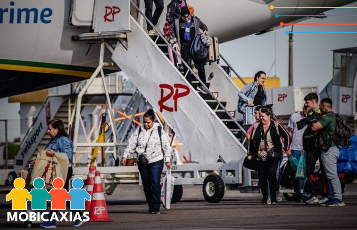 Capa - Foto da Notcia AEROPORTO HUGO CANTERGIANI BATE RECORDE HISTRICO DE PASSAGEIROS EM 2024