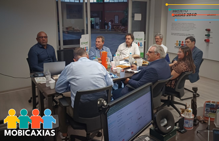 Capa - Foto da Notcia MOBICAXIAS REALIZA PRIMEIRA REUNIO DOS COORDENADORES DAS CMARAS TEMTICAS