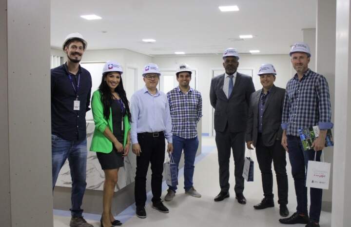 EQUIPE VISITA OBRAS 2022 - Foto da Notcia COMISSO SICREDI E MOBICAXIAS REALIZAM REUNIO DE ACOMPANHAMENTO PROJETO ESPECIAL COMPLEXO HOSPITALAR DO HOSPITAL GERAL # TODOS PELO GERAL PARA TODOS